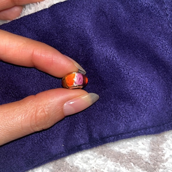 PANDORA Glittering Sunset Murano Glass Charm - Picture 3 of 4